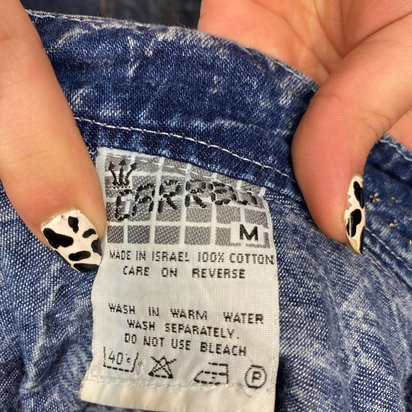 Three Piece Vintage Jean Suit - Picture 7 of 8